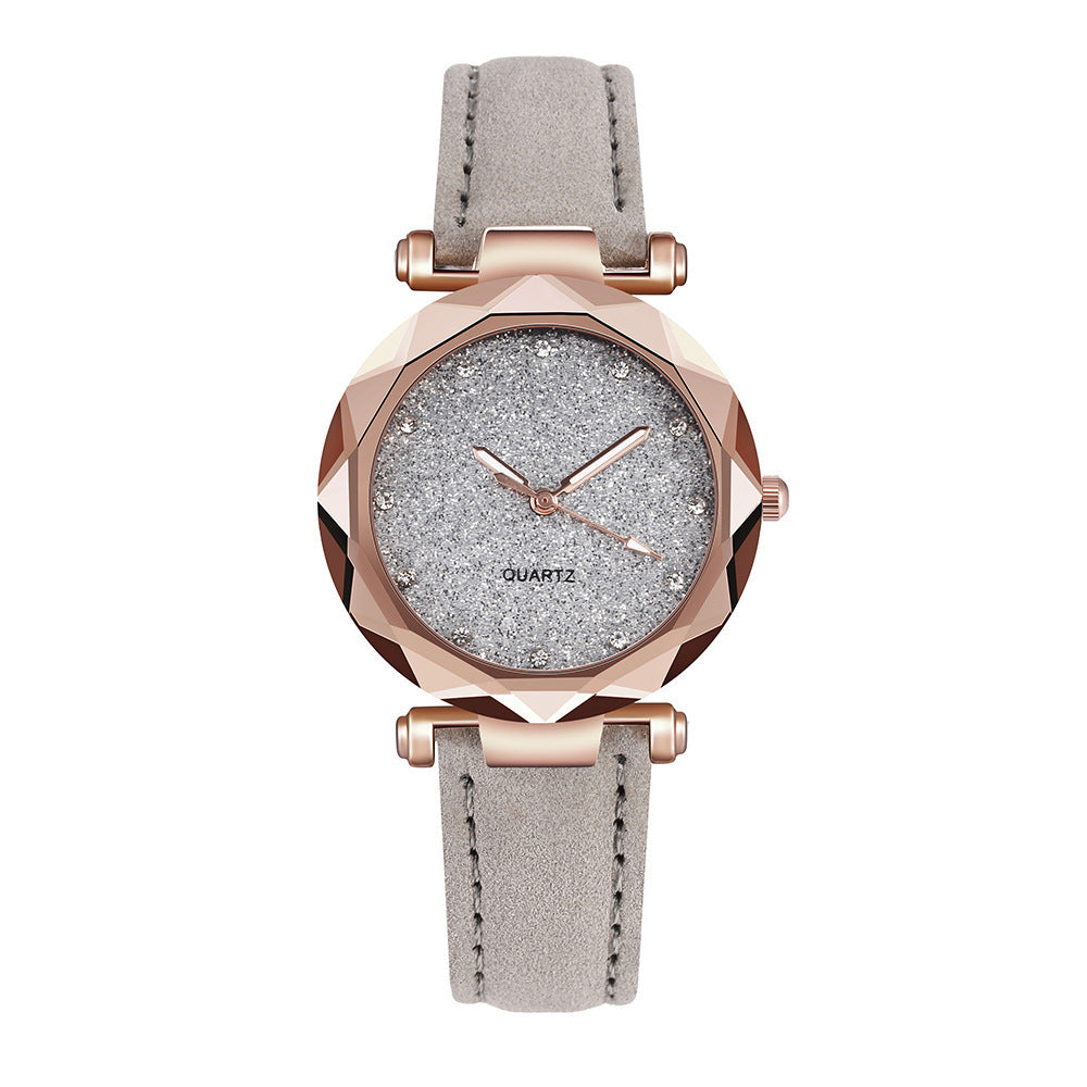 Elegant Starry Sky Dial Watch