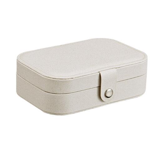 Portable Travel Jewelry and Cosmetic Storage Box