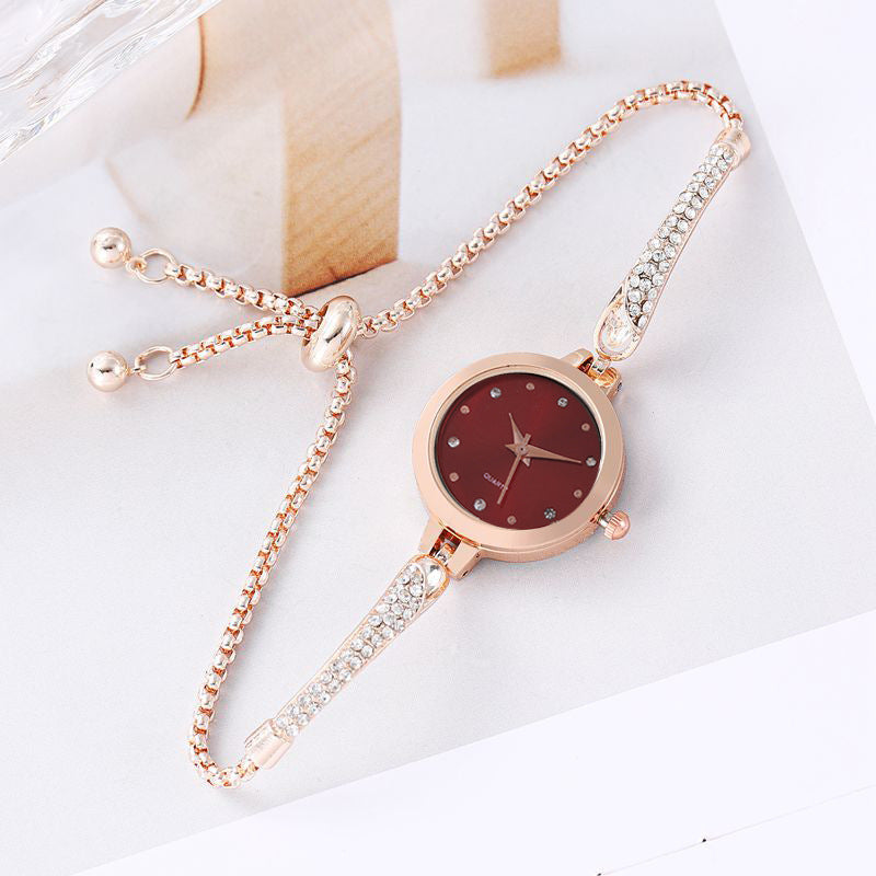Sparkling Diamond Accent Bracelet Watch