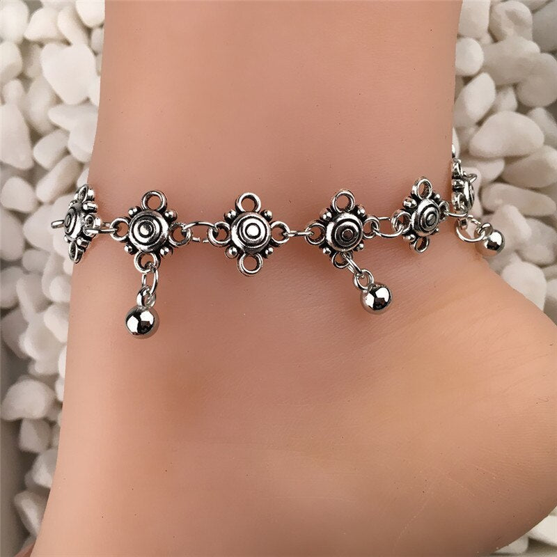 Starfish Beaded Bohemian Anklet