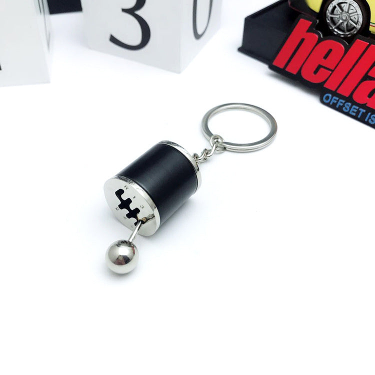 Simple Car Gear Keychain