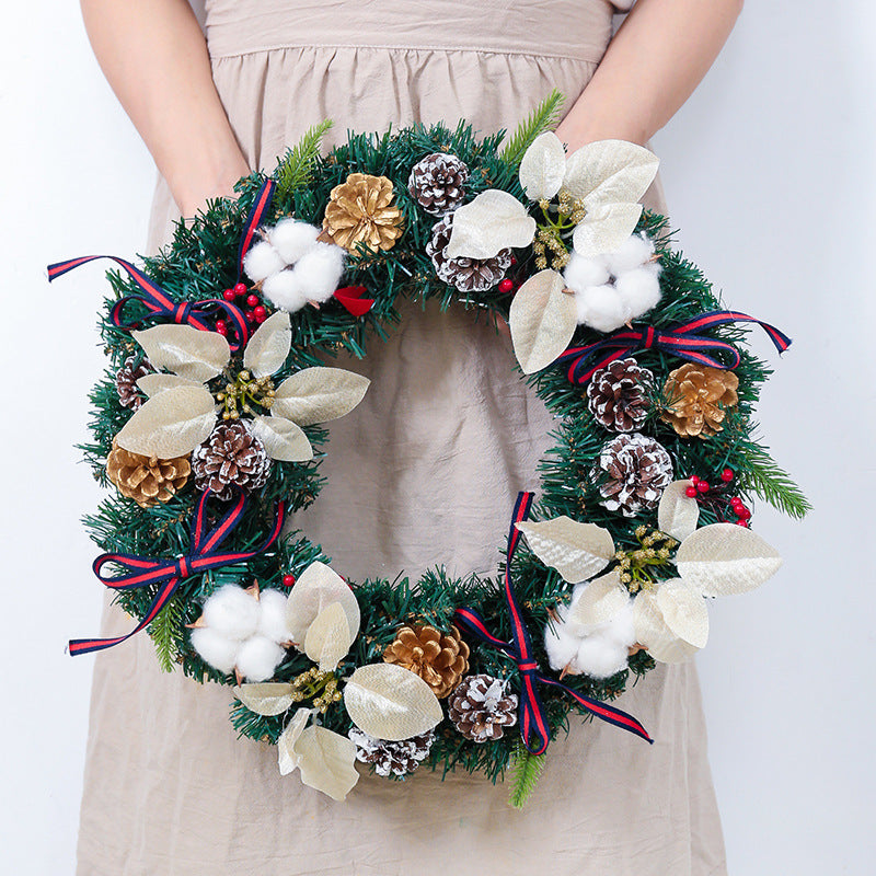 Festive Imitation Cotton Wall Hanging Garland