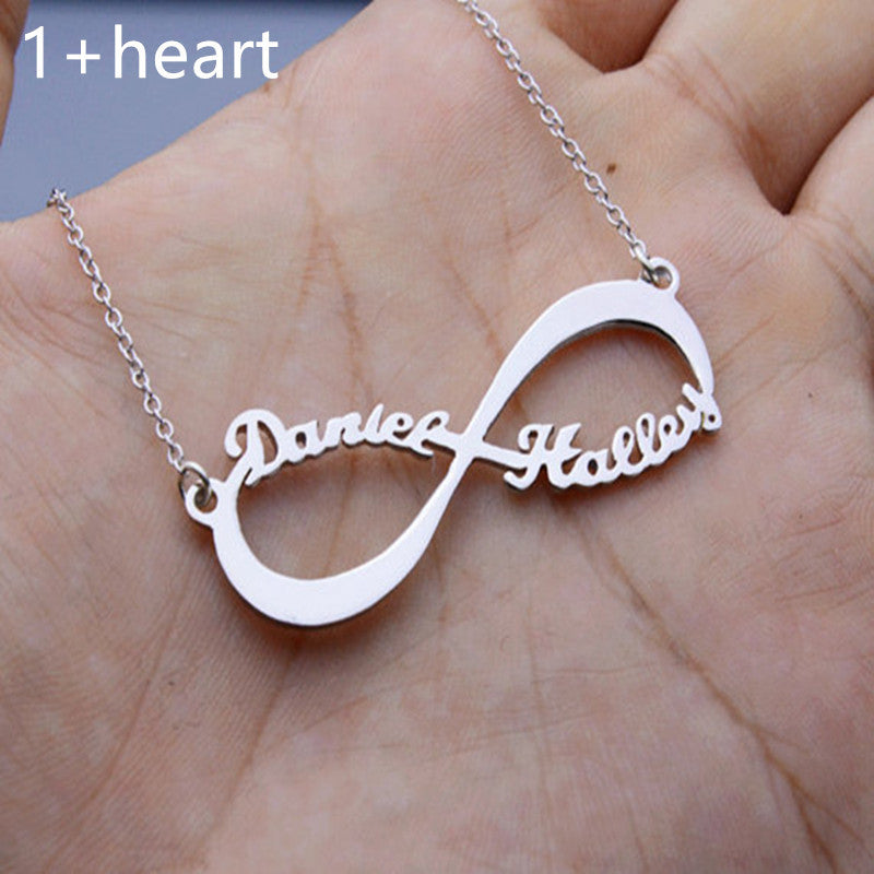 Custom Infinity Name Necklace