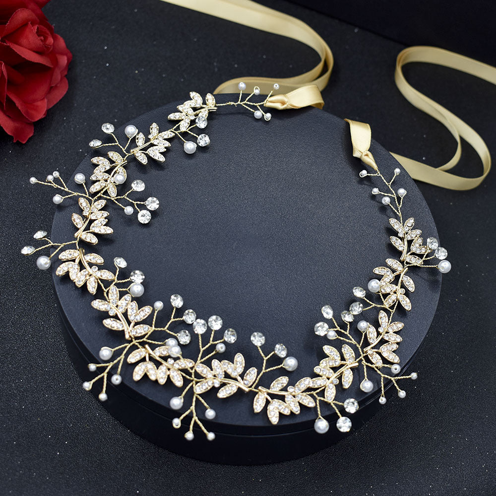 Sparkling Rhinestone Bridal Hair Band