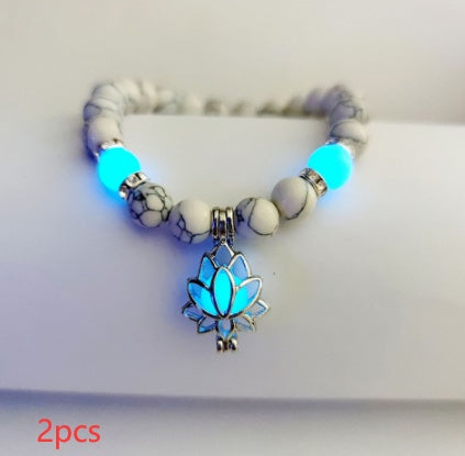 Luminous Lotus Energy Healing Bracelet