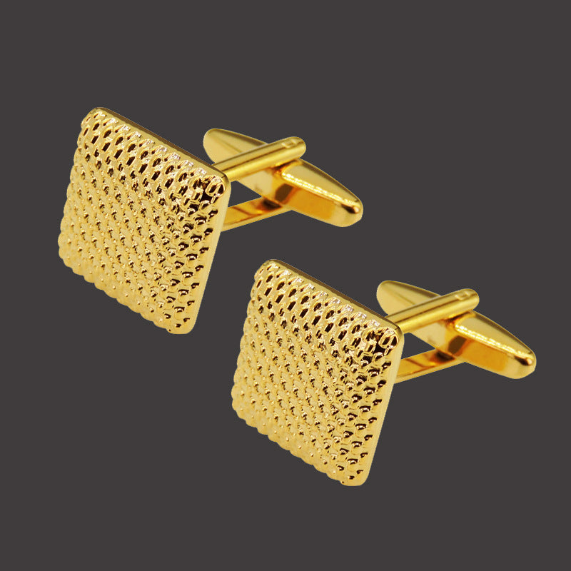 Laser Etched Copper Cufflinks