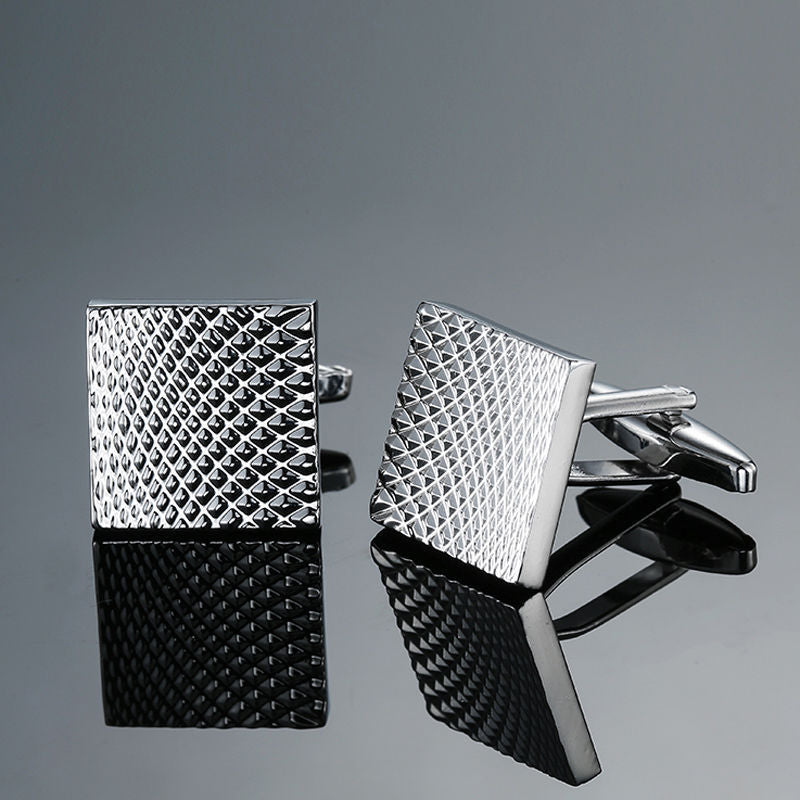 Laser Etched Copper Cufflinks