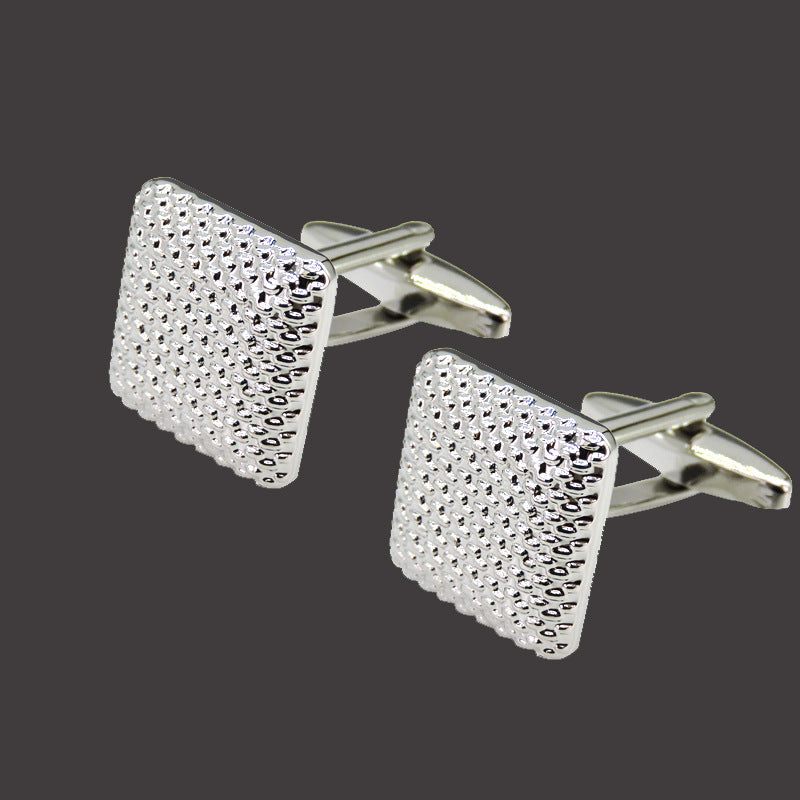 Laser Etched Copper Cufflinks