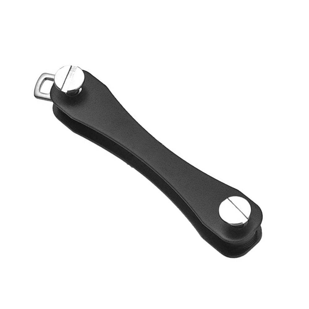 Metal Key Holder Compact Keychain Container