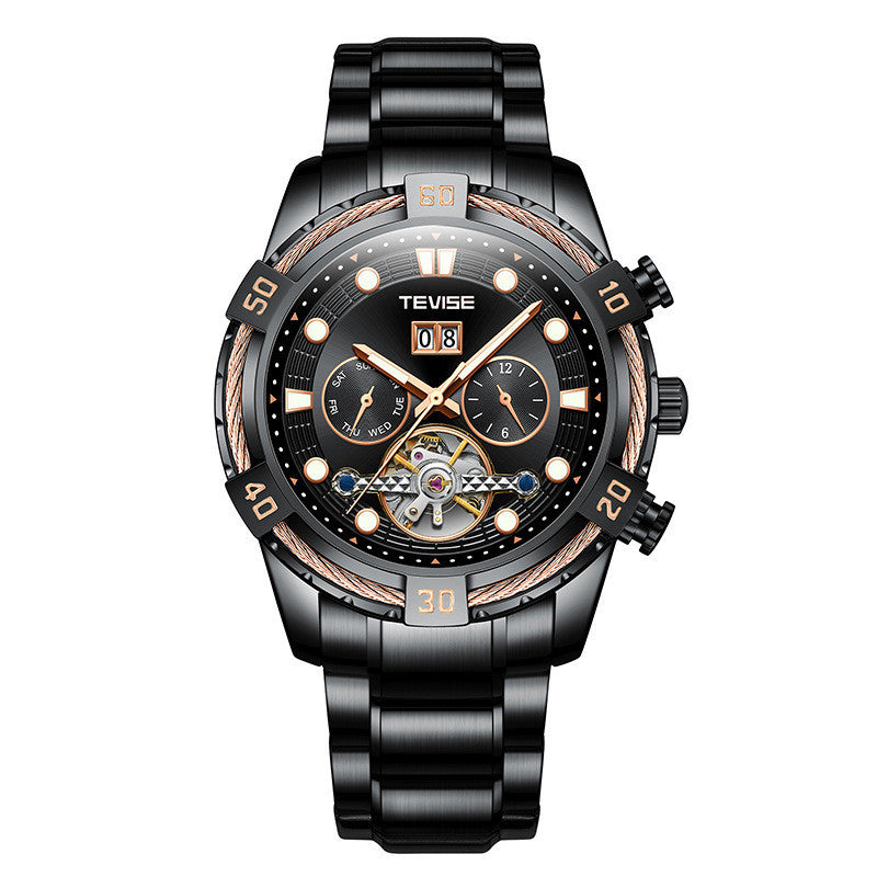 Men's Multifunctional Waterproof Mechanical Watch