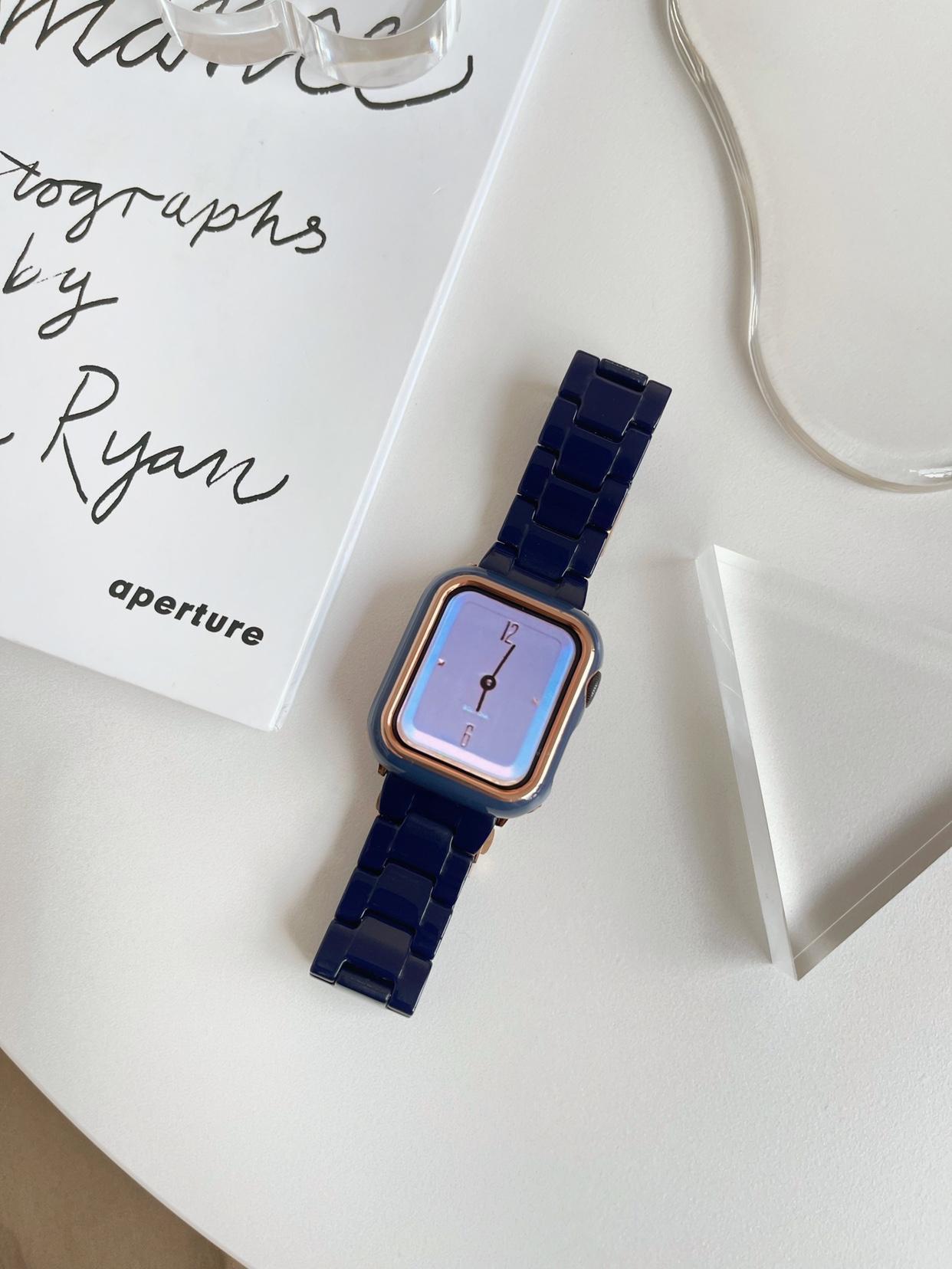 Lightweight Resin Watch Band & Case for Apple Watch