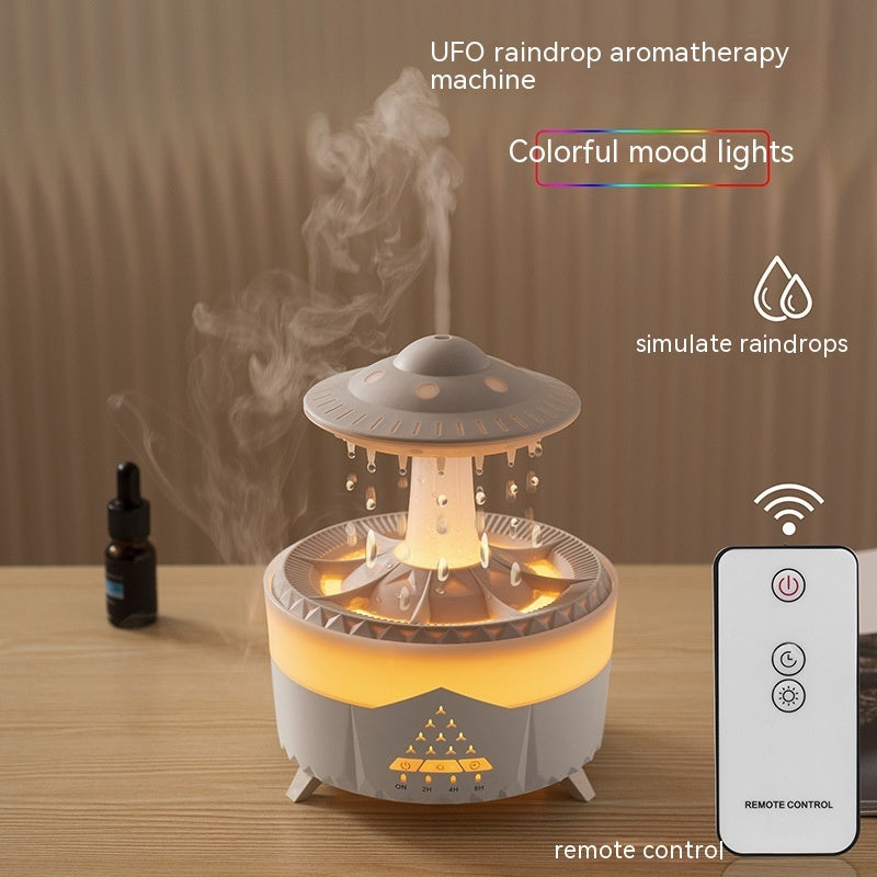 UFO Raindrop Humidifier & Aroma Diffuser