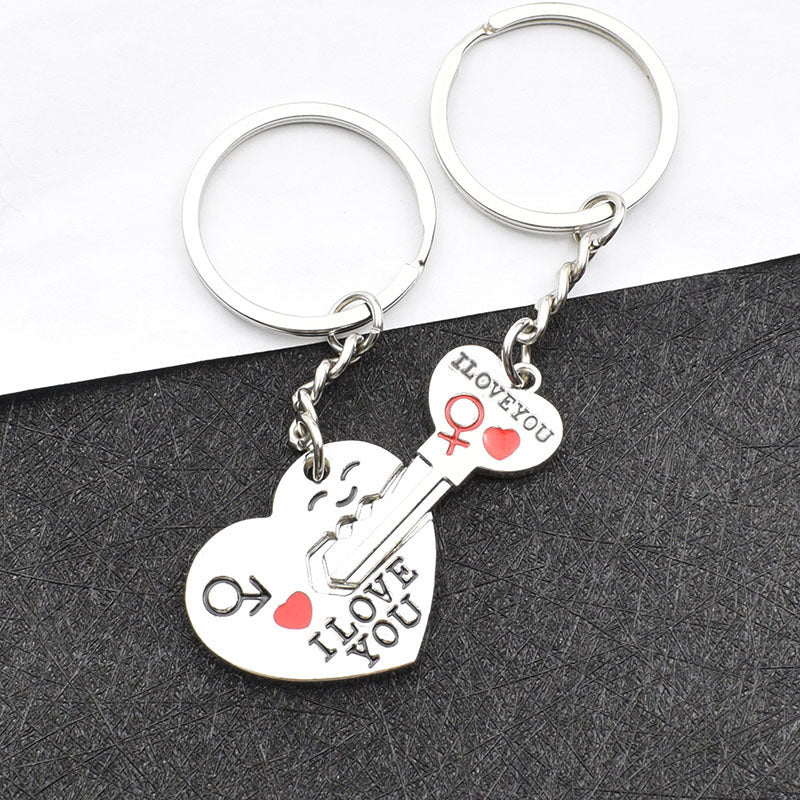Heart-shaped Secret Love Keychain