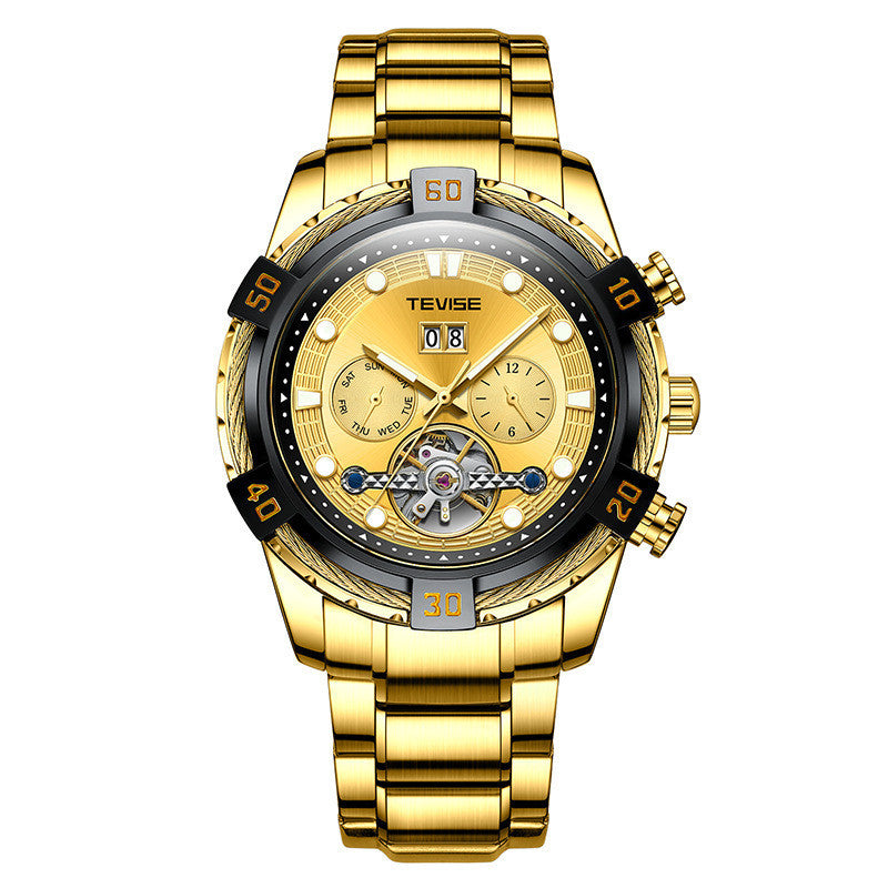 Men's Multifunctional Waterproof Mechanical Watch