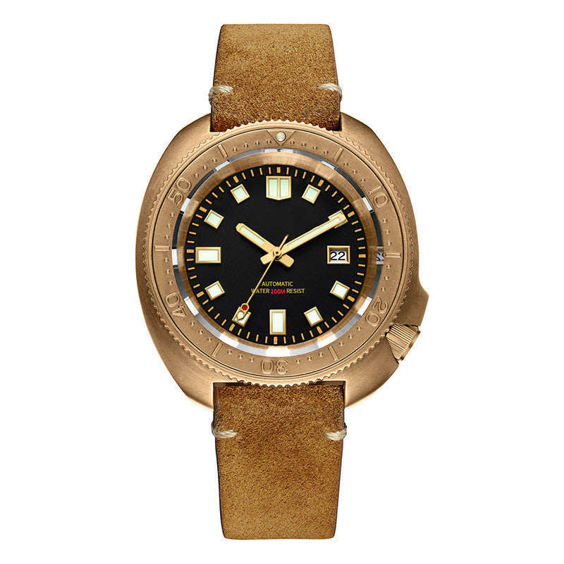 Exceptional Men's Automatic Bronze Dive Watch