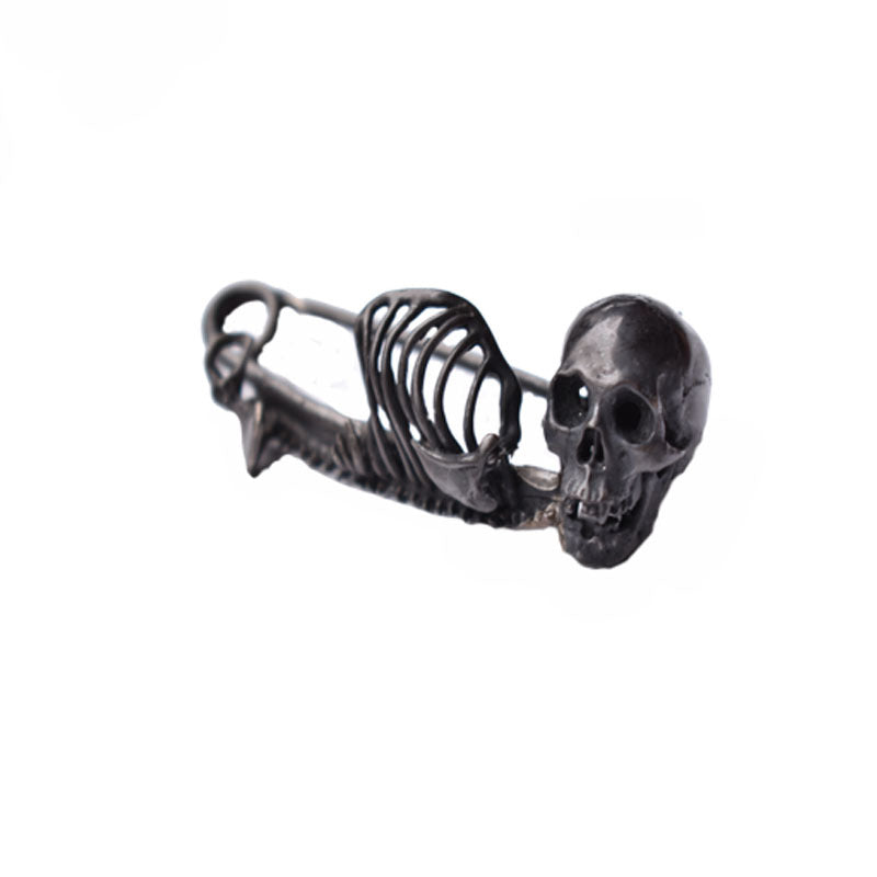 Personalized Skeleton Collar Pin