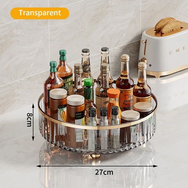 Rotating Cosmetic & Jewelry Organizer Tray