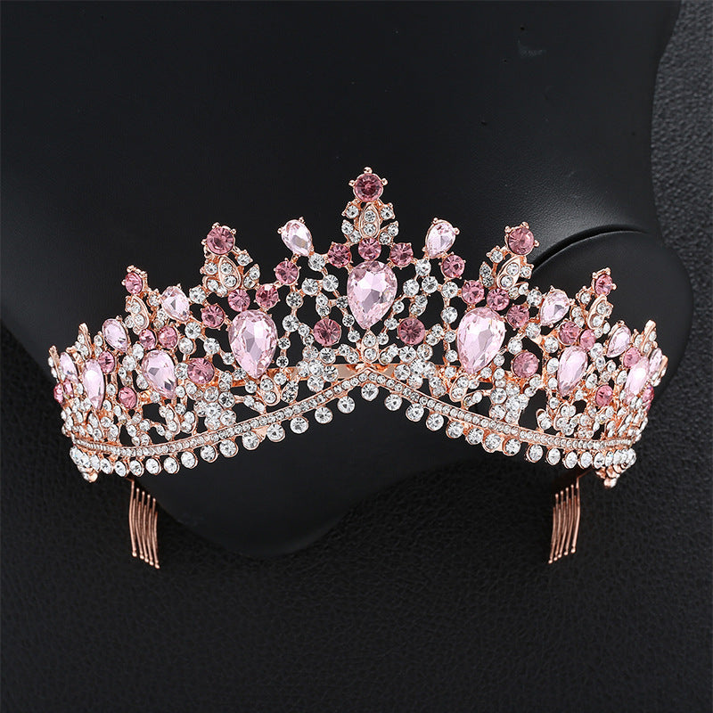 Baroque Bridal Crown Headdress