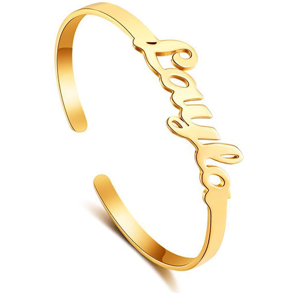 Personalized Titanium Steel Name Bracelet