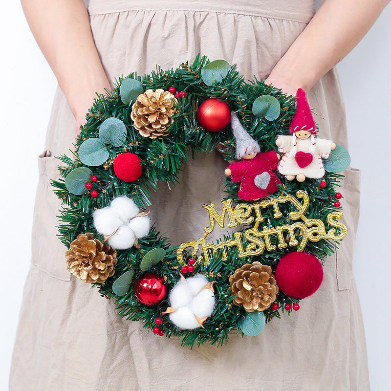 Festive Imitation Cotton Wall Hanging Garland