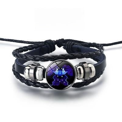 Zodiac Luminous Starry Sky Bracelet