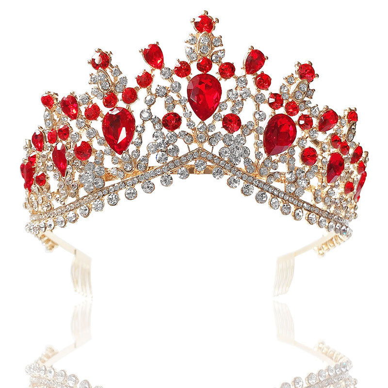 Baroque Bridal Crown Headdress