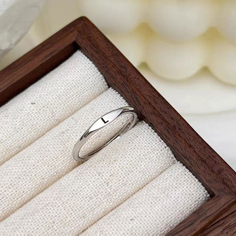 Minimalist Plain Index Finger Ring