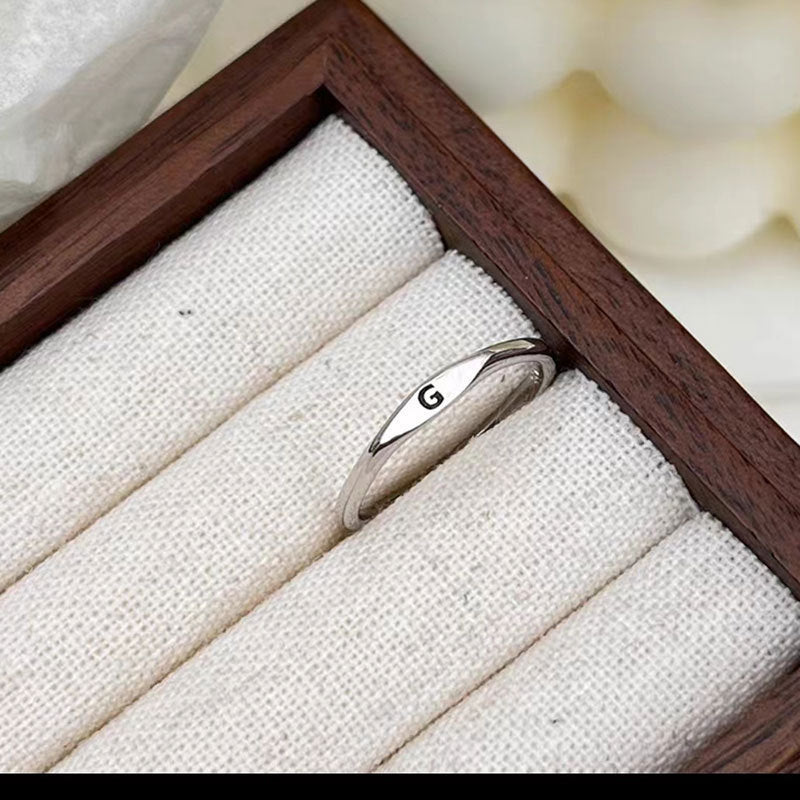Minimalist Plain Index Finger Ring