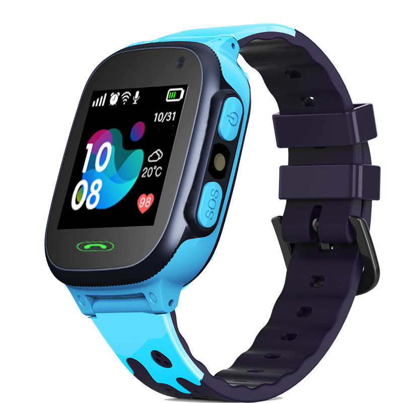 Kids' Waterproof Smartwatch with Safety Features