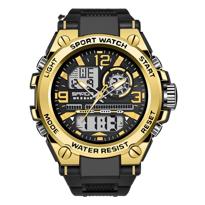 Multifunctional Digital Electronic Watch: Waterproof & Trendy