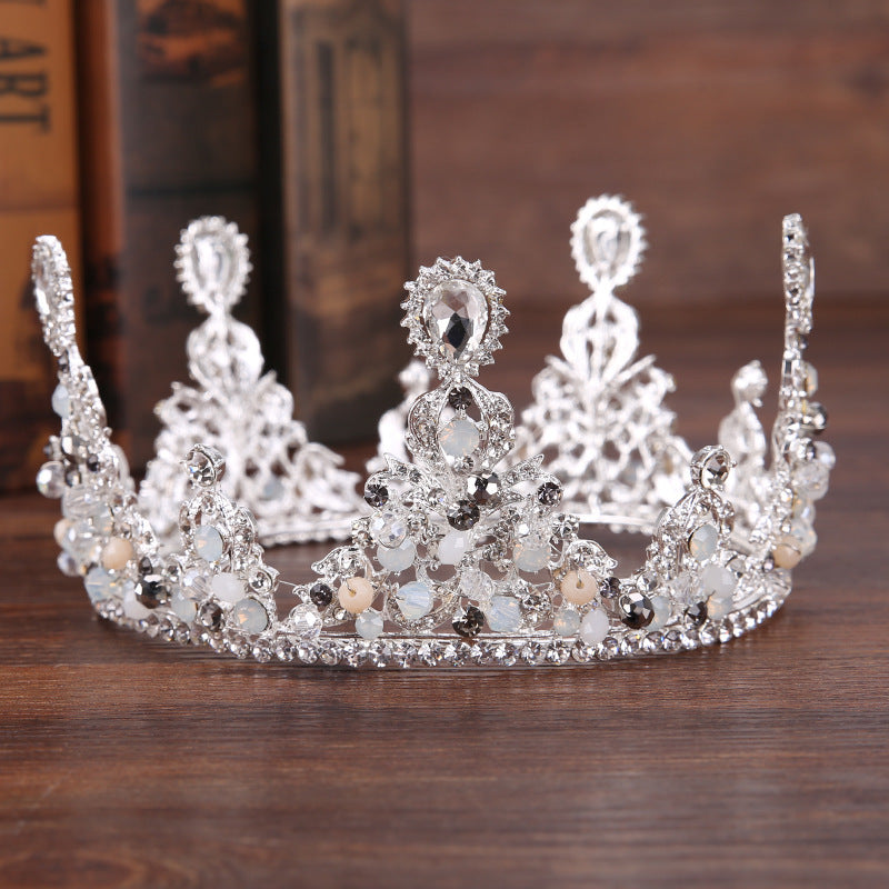 Vintage Rhinestone Bridal Crown Headband