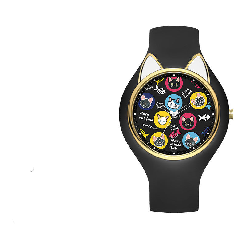 Trendsetter Time: Waterproof Graffiti-Style Watch