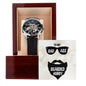 Men's Openwork Watch with Message Card : Gifts for Husband -To My Badass Bearded Hubby - For Anniversary, Birthday