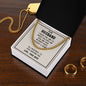 Cuban Link Chain with Message Card : Gifts for Husband - I Choose You and I Will Choose You Over and - For Anniversary, Birthday