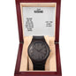 Wooden Watch with Message Card : Gifts for Husband - Our Home Ain't no Castle Our Life Ain't no - For Anniversary, Birthday