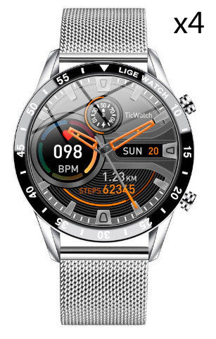 Smart Pedometer Watch with Heart Rate & Blood Oxygen Detection