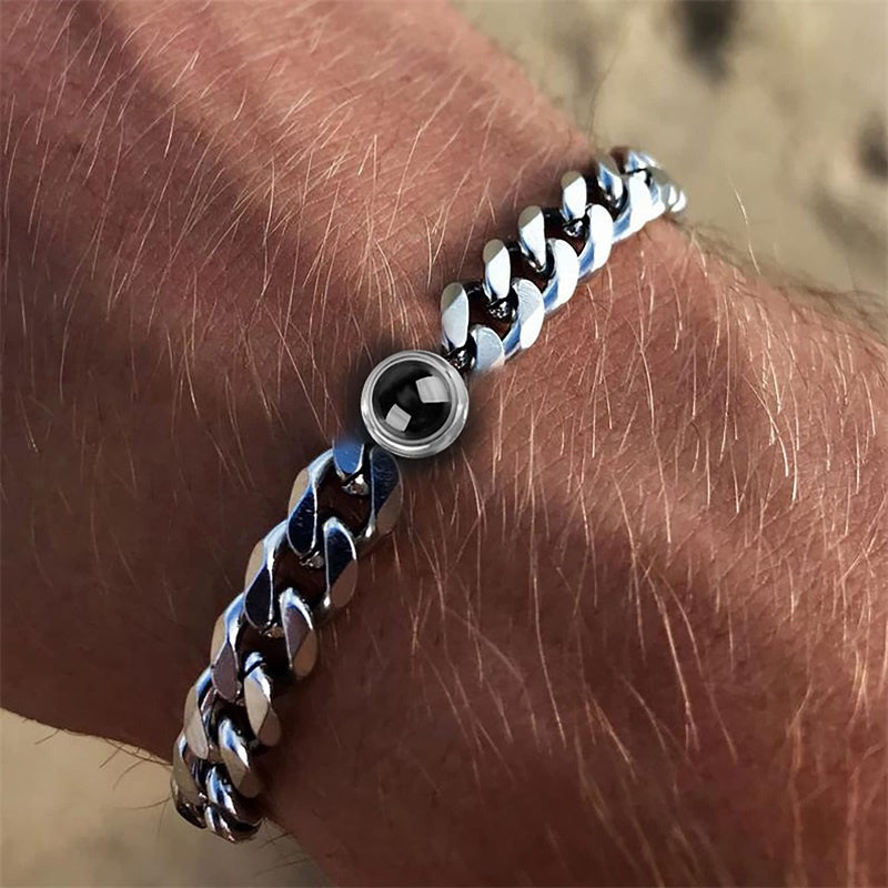 Custom Photo Projection Bracelet