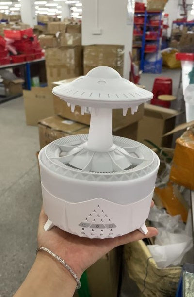 UFO Raindrop Humidifier & Aroma Diffuser