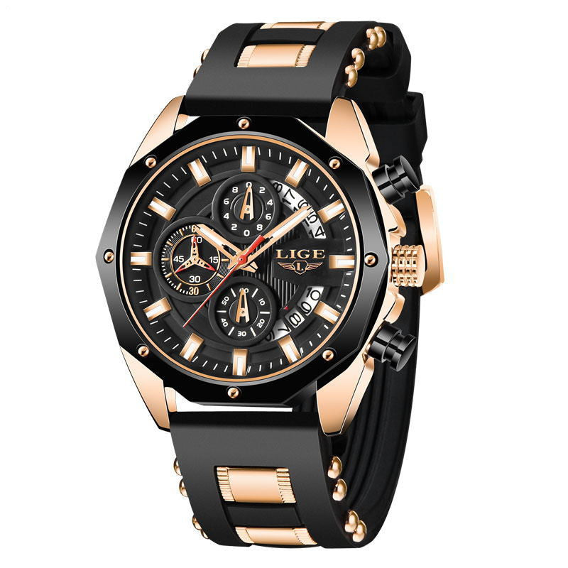 Dynamic Men's Sports & Luxury Quartz Watch