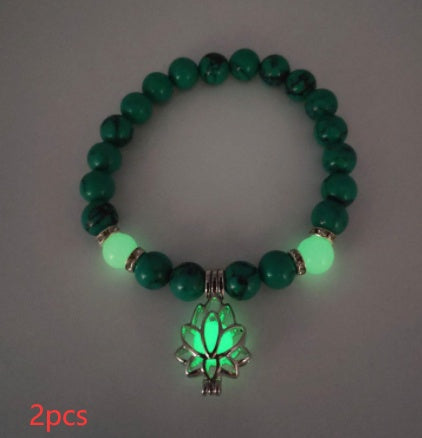 Luminous Lotus Energy Healing Bracelet