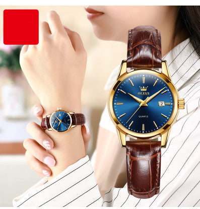 Women's Classic Leather Quartz Watch