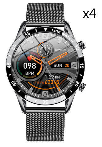 Smart Pedometer Watch with Heart Rate & Blood Oxygen Detection