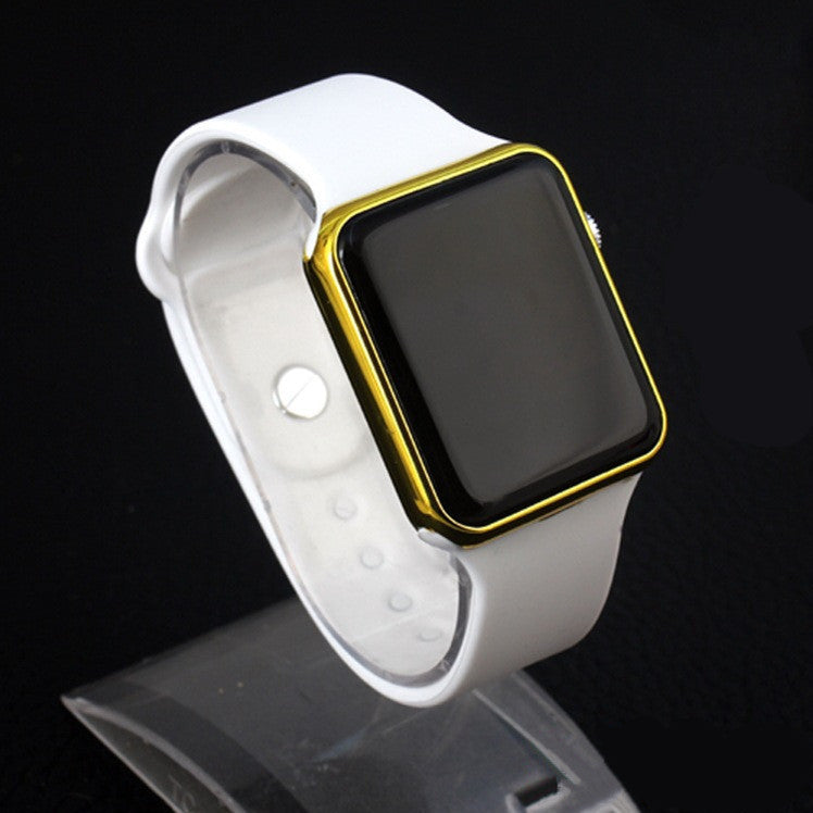 NAVIFORCE 9144 Men's Gold Sport LED Analog Digital Watch