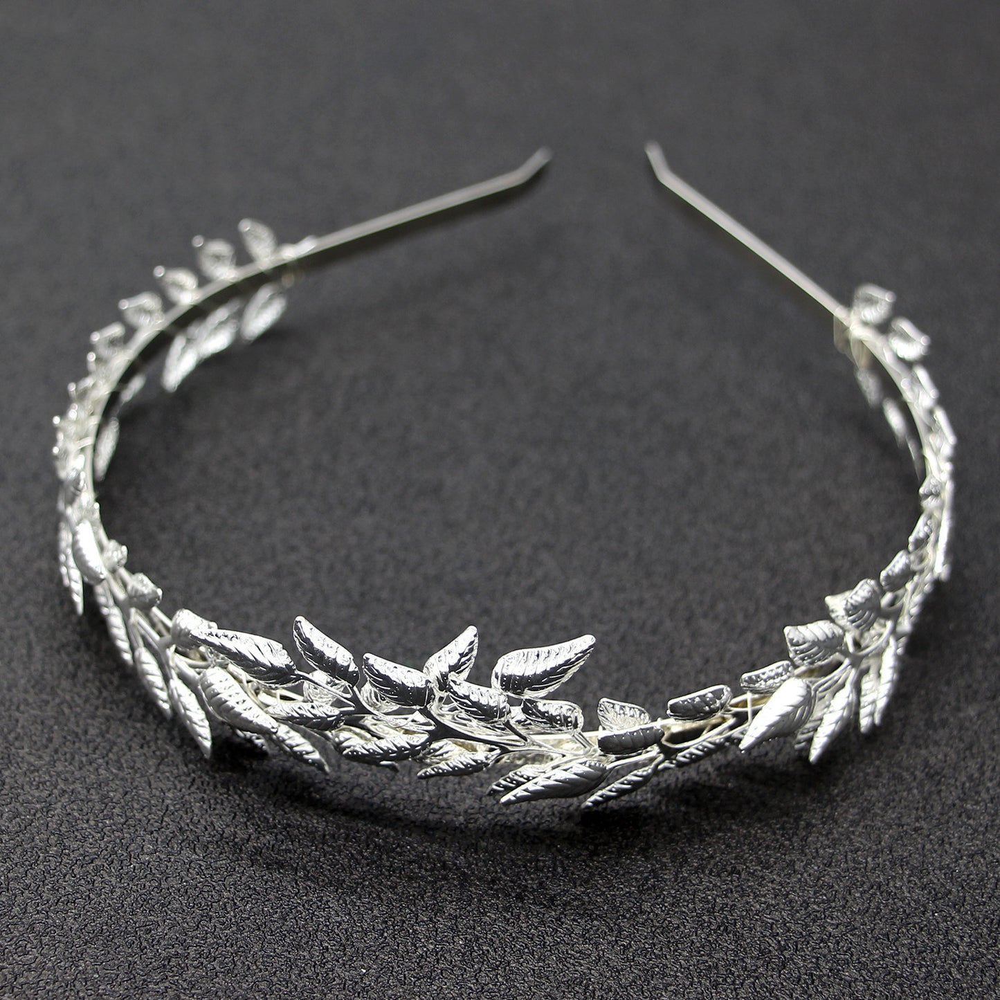 Elegant Golden Leaf Bridal Headband