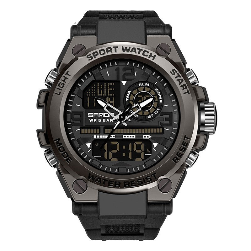 Multifunctional Digital Electronic Watch: Waterproof & Trendy