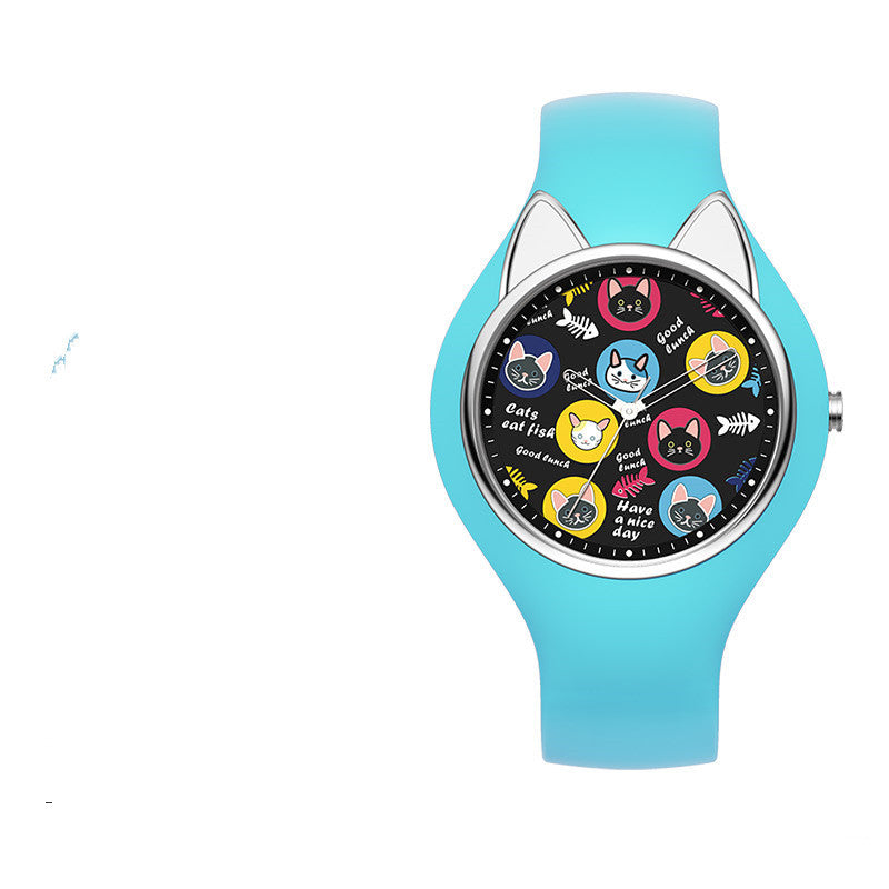 Trendsetter Time: Waterproof Graffiti-Style Watch
