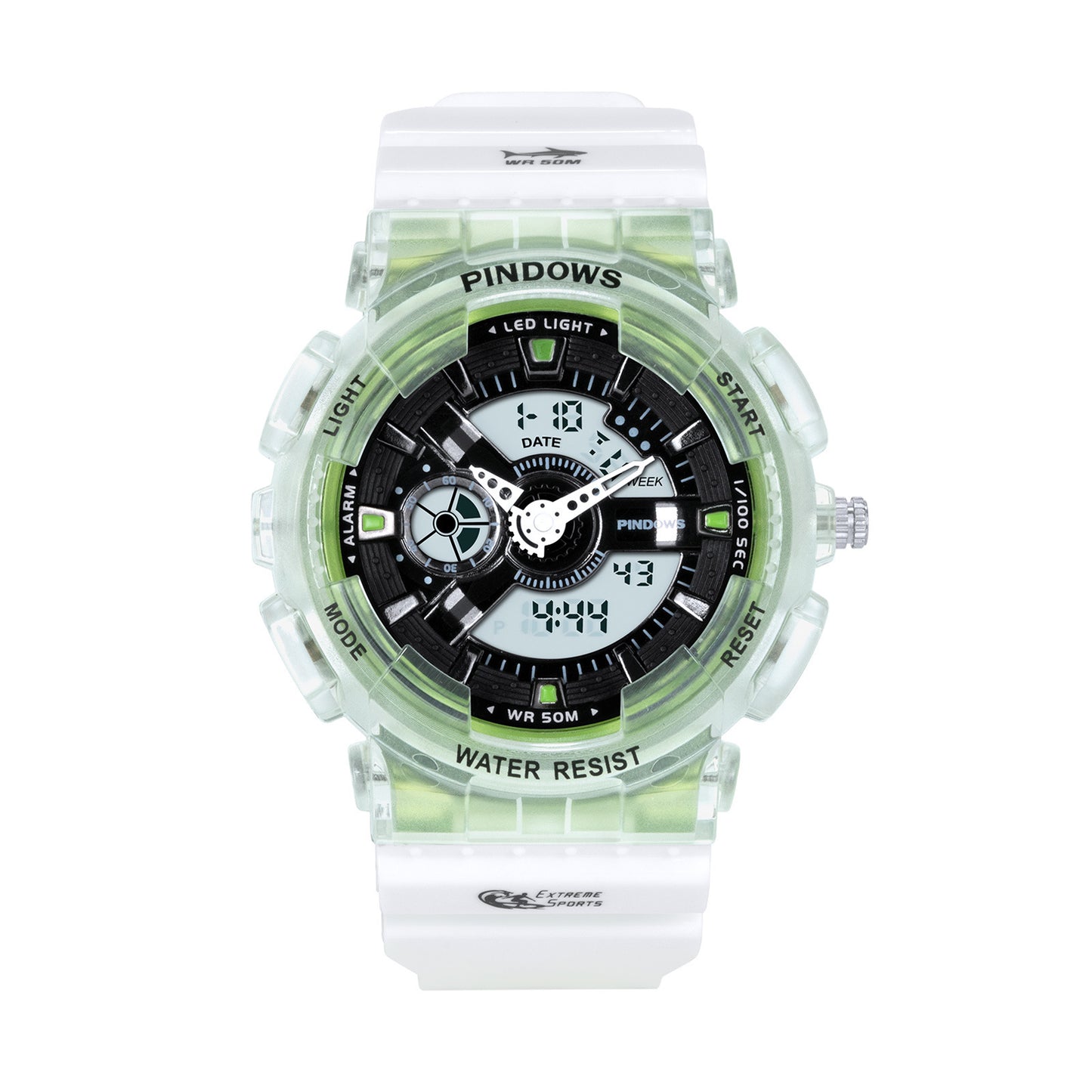 Boys' 50M Waterproof Outdoor Sports Electronic Watch