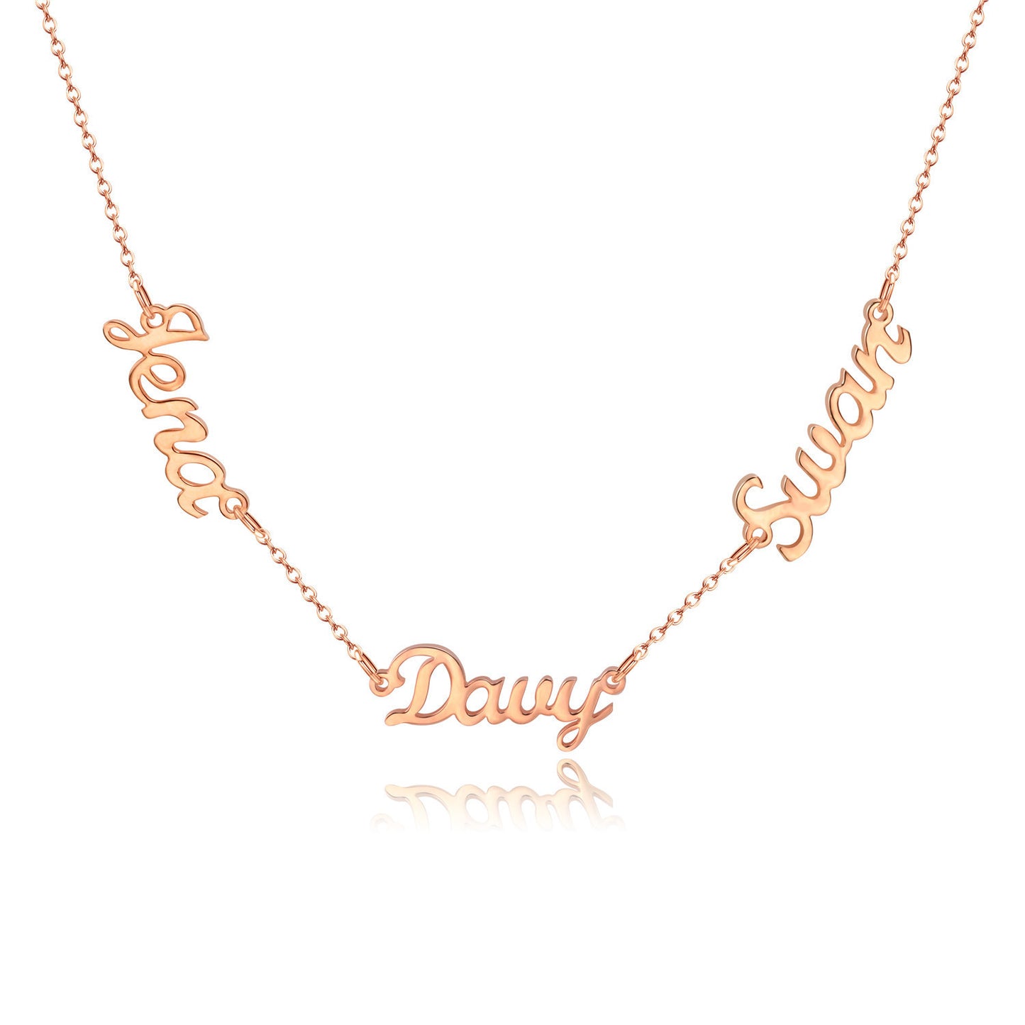 Personalized Multi-Name Necklace