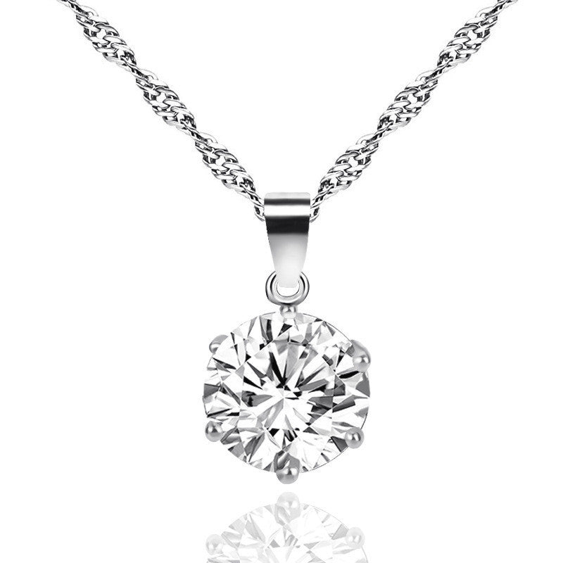 Dazzling Diamond-Studded Ladies Jewelry Set