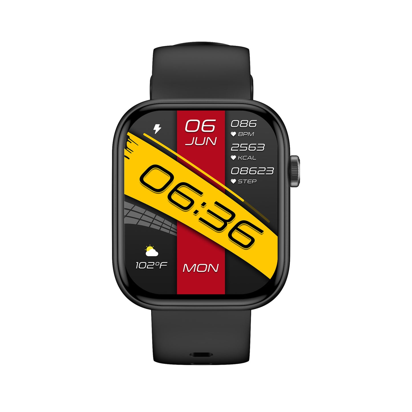 P89 Full Touch Smart Watch: Bluetooth Calling & Wireless Charging